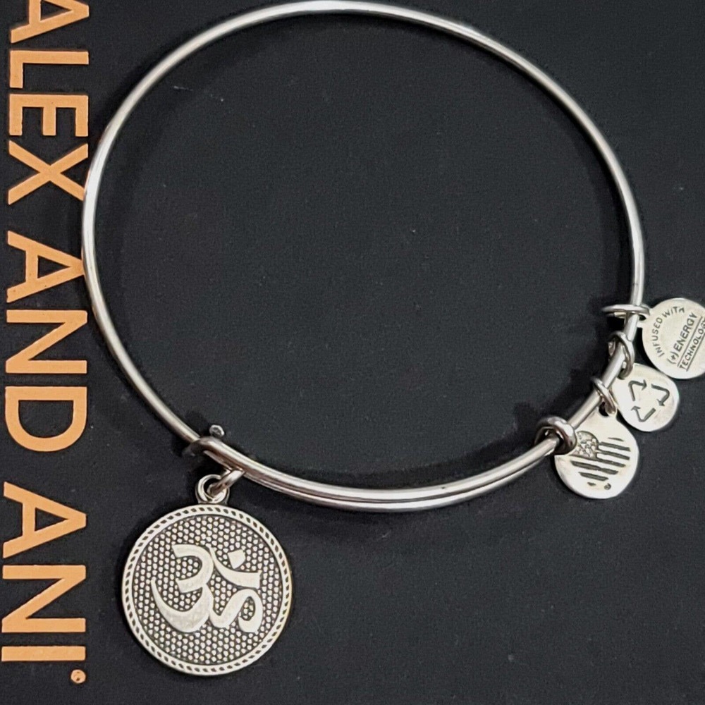 Alex and Ani OM II Charm Bracelet